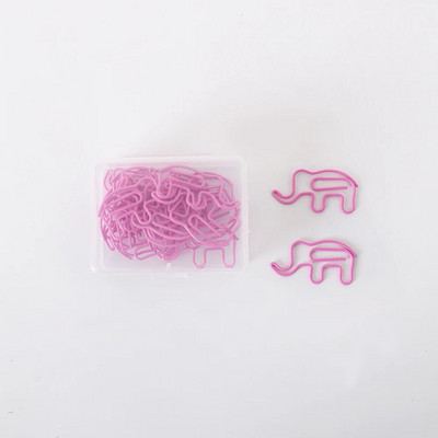 30 gab./daudz. Kawaii Clips Grāmatzīme Kancelejas preces Scrapbook Skolas stiprinājuma klipsi piederumi Biroja piederumi