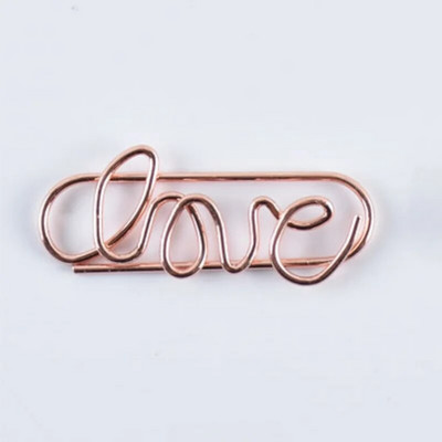 10 vnt/rinkinys Metalinės sąvaržėlės Keli animacinių filmų širdys, gyvūnų stiliai sąvaržėlės Knygos iškarpų planavimo puslapis Žymelė segtuvo segtukas