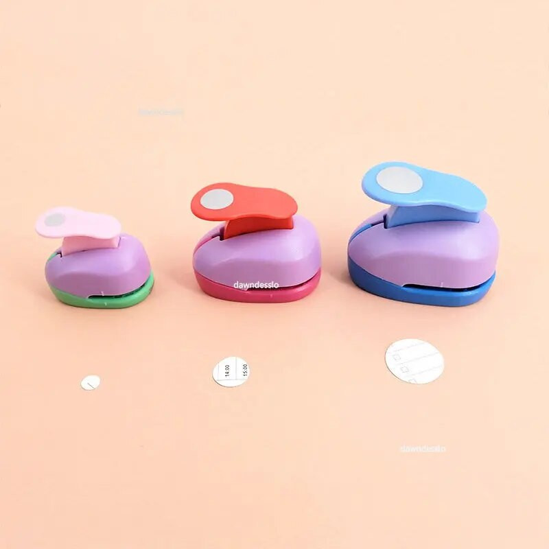 Circle Punch 9/16/25mm DIY Craft Hole Puncher For Scrapbooking punches Maker Kids Scrapbook Paper Cutter Ανάγλυφο πιο αιχμηρό