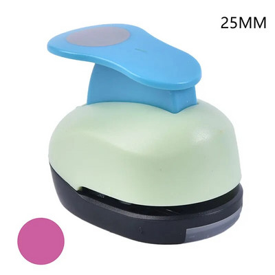 1PC Plastics Heart Hole Punch DIY Embossing Device Παιδικό Εκπαιδευτικό Μηχάνημα Εκτύπωσης Εγχειρίδιο Paper Cutter Σχολικά προμήθειες