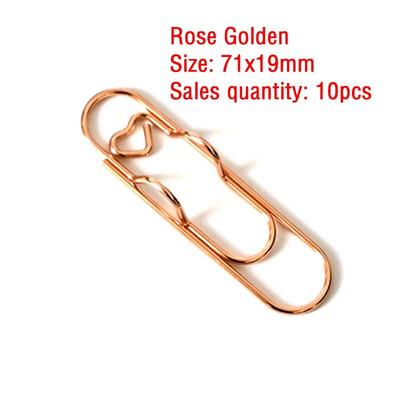 10 gab. Metāla pildspalvu turētāja saspraude Papīra saspraudes Grāmatzīmes Fotoatgādne Biļešu saspraudes piezīmjdatoriem Saspraudes Biroja kancelejas piederumu rīks