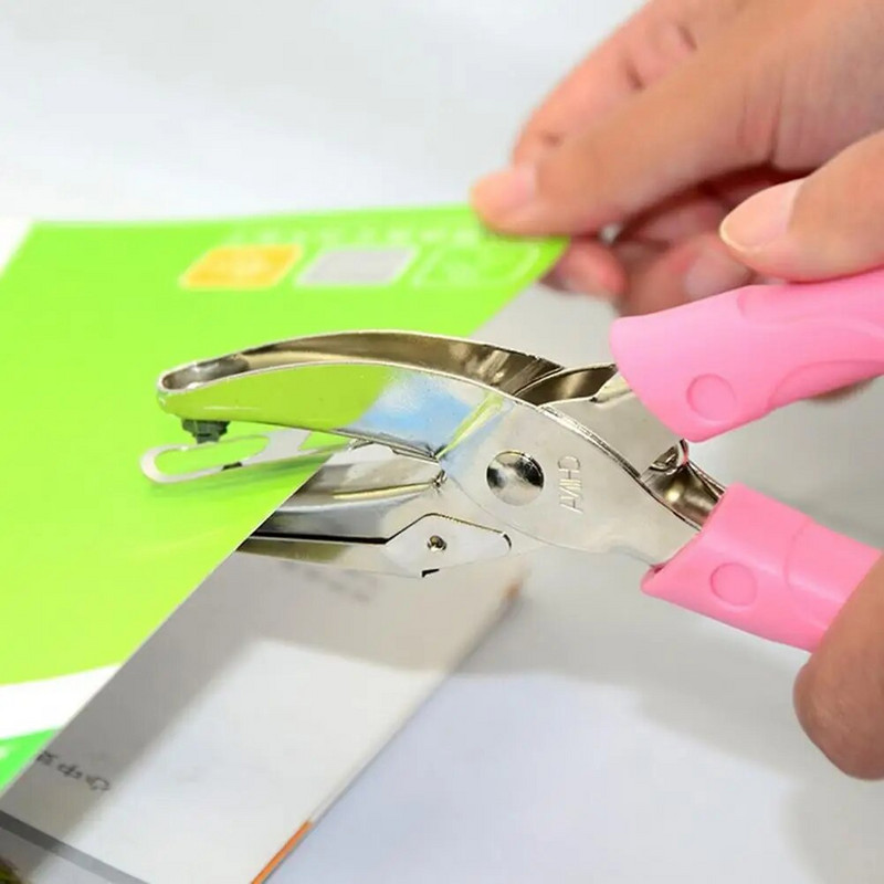 Kawaii gumijas piedurknes zvaigzne sirds caurumu perforators nerūsējošā tērauda apaļš caurumotājs papīrs, izpārdošanas DIY amatniecības formas griezējs