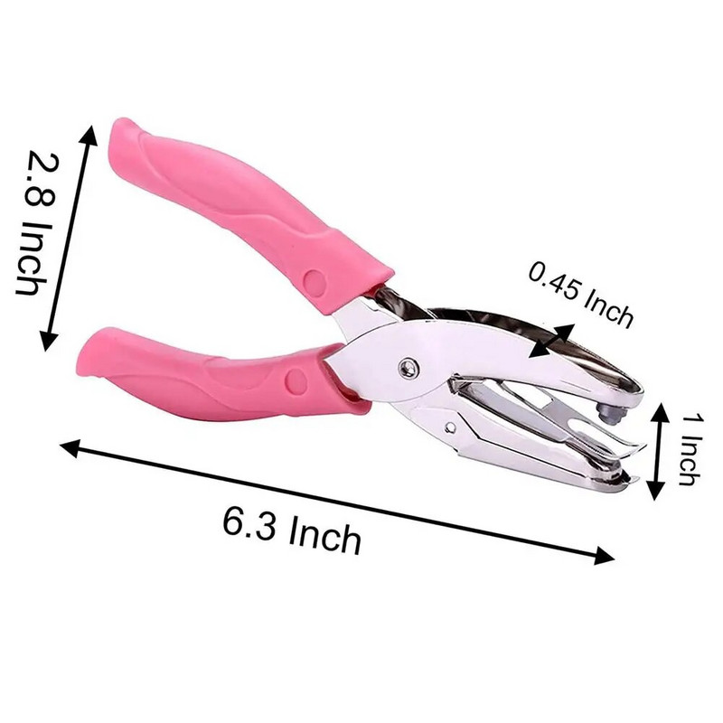 Kawaii gumijas piedurknes zvaigzne sirds caurumu perforators nerūsējošā tērauda apaļš caurumotājs papīrs, izpārdošanas DIY amatniecības formas griezējs