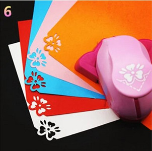 1 tk loominguline paberkaart foto DIY käsitöö lillekujuline nurgaaugustaja, visiitpaberikaart, augulõikamine kontoritarbed