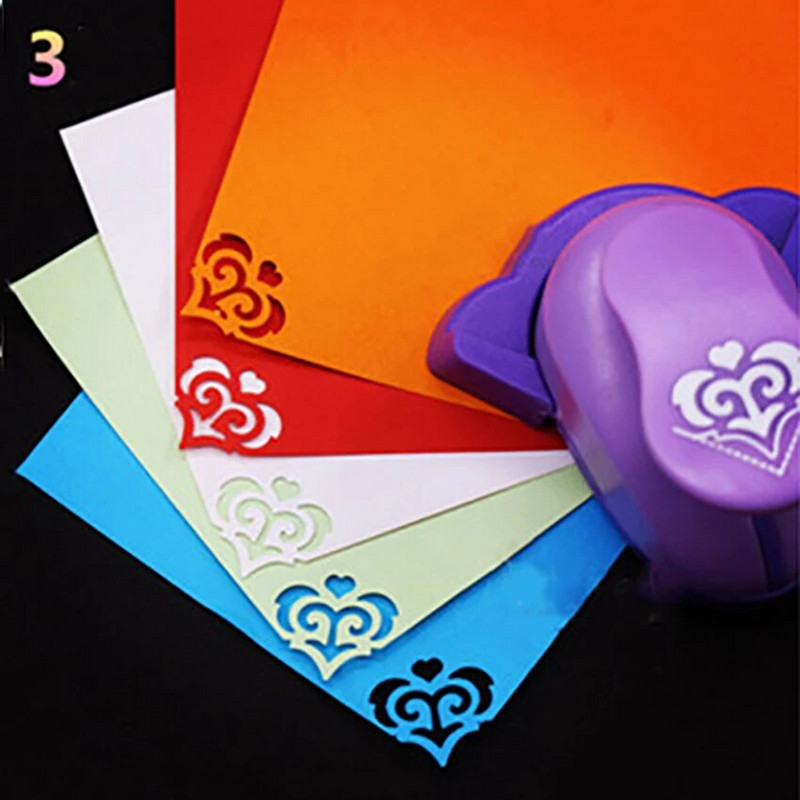 1 tk loominguline paberkaart foto DIY käsitöö lillekujuline nurgaaugustaja, visiitpaberikaart, augulõikamine kontoritarbed