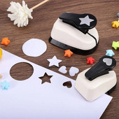 ABS Plastic Kid Hole Punch New Scrapbooking 9-25mm Craft Hole Punch DIY Paper Cutting Χειροποίητο Paper Shaper Cutter Παιδιά
