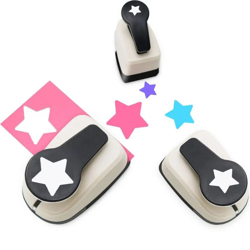 ABS Plastic Kid Hole Punch New Scrapbooking 9-25mm Craft Hole Punch DIY Paper Cutting Χειροποίητο Paper Shaper Cutter Παιδιά