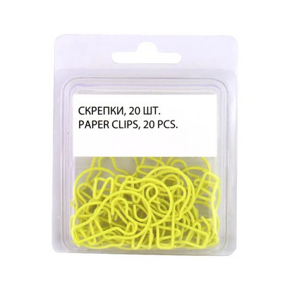 20gab./partija spuldze Forma saspraudes Radoši Interesanti Grāmatzīmju saspraudes Atgādnes saspraudes formas saspraudes biroja skolai Sākums H0145