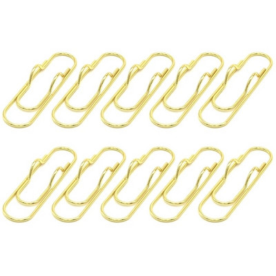 Κλιπ χαρτιού Paper Fix Clips Μαρκαδόρο Κλιπ θήκης μαρκαδόρου Σημειωματάριου Βιβλιοθήκη για φορητό υπολογιστή Κλιπ εγγράφων σημειωματάριων 10 τεμ./συσκευασία