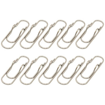 Κλιπ χαρτιού Paper Fix Clips Μαρκαδόρο Κλιπ θήκης μαρκαδόρου Σημειωματάριου Βιβλιοθήκη για φορητό υπολογιστή Κλιπ εγγράφων σημειωματάριων 10 τεμ./συσκευασία