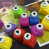 Έλεν Μπρουκ 1 ΤΕΜ. Mini διάτρητες λεύκωμα χειροποίητες κοπτικές κάρτες Craft Calico Εκτύπωση DIY Χαρτί λουλουδιών Craft Punch Hole Διάτρηση