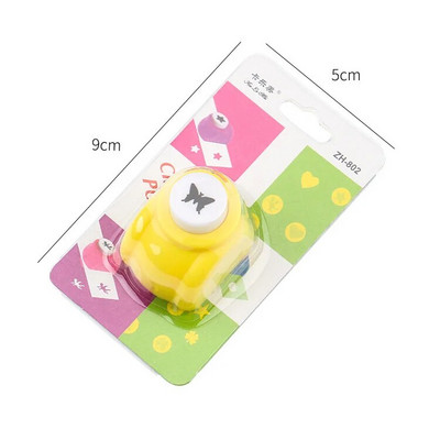 Έλεν Μπρουκ 1 ΤΕΜ. Mini διάτρητες λεύκωμα χειροποίητες κοπτικές κάρτες Craft Calico Εκτύπωση DIY Χαρτί λουλουδιών Craft Punch Hole Διάτρηση