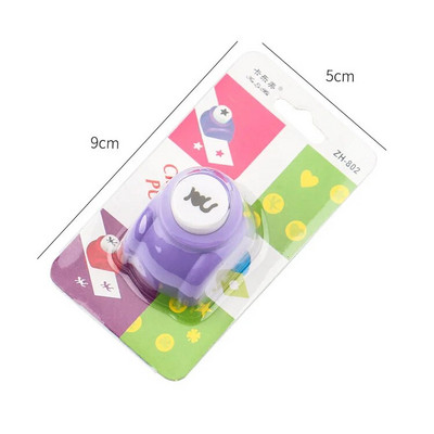 Έλεν Μπρουκ 1 ΤΕΜ. Mini διάτρητες λεύκωμα χειροποίητες κοπτικές κάρτες Craft Calico Εκτύπωση DIY Χαρτί λουλουδιών Craft Punch Hole Διάτρηση