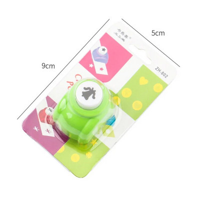 Έλεν Μπρουκ 1 ΤΕΜ. Mini διάτρητες λεύκωμα χειροποίητες κοπτικές κάρτες Craft Calico Εκτύπωση DIY Χαρτί λουλουδιών Craft Punch Hole Διάτρηση