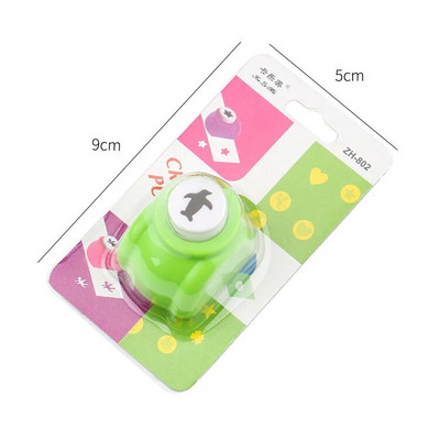 Έλεν Μπρουκ 1 ΤΕΜ. Mini διάτρητες λεύκωμα χειροποίητες κοπτικές κάρτες Craft Calico Εκτύπωση DIY Χαρτί λουλουδιών Craft Punch Hole Διάτρηση