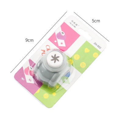 Έλεν Μπρουκ 1 ΤΕΜ. Mini διάτρητες λεύκωμα χειροποίητες κοπτικές κάρτες Craft Calico Εκτύπωση DIY Χαρτί λουλουδιών Craft Punch Hole Διάτρηση