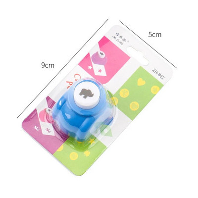 Έλεν Μπρουκ 1 ΤΕΜ. Mini διάτρητες λεύκωμα χειροποίητες κοπτικές κάρτες Craft Calico Εκτύπωση DIY Χαρτί λουλουδιών Craft Punch Hole Διάτρηση