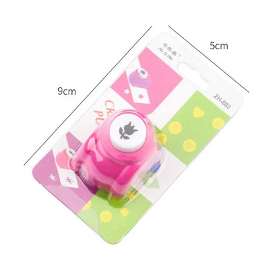 Έλεν Μπρουκ 1 ΤΕΜ. Mini διάτρητες λεύκωμα χειροποίητες κοπτικές κάρτες Craft Calico Εκτύπωση DIY Χαρτί λουλουδιών Craft Punch Hole Διάτρηση