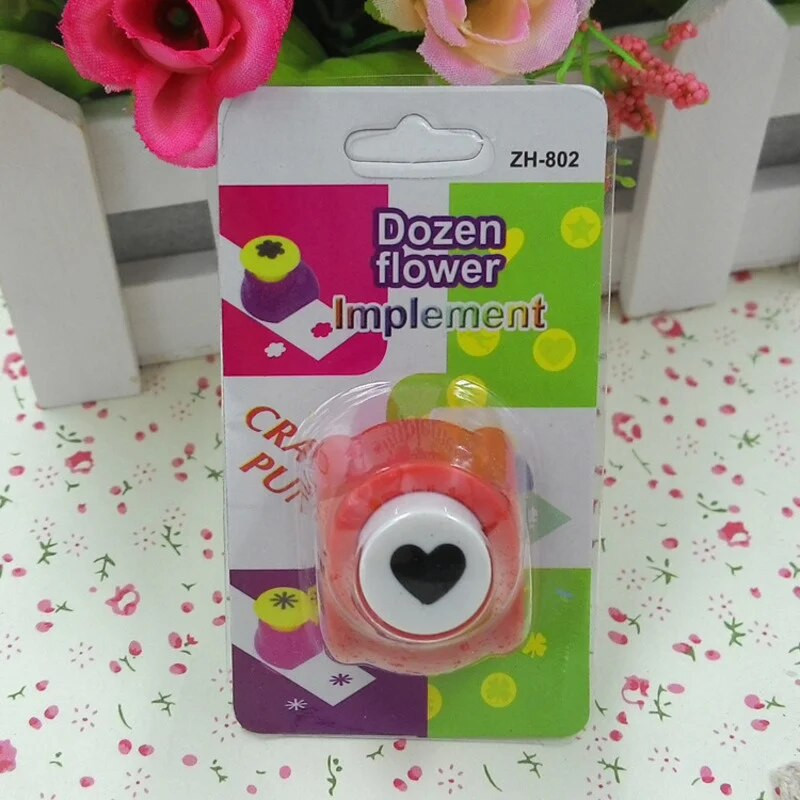 Έλεν Μπρουκ 1 ΤΕΜ. Mini διάτρητες λεύκωμα χειροποίητες κοπτικές κάρτες Craft Calico Εκτύπωση DIY Χαρτί λουλουδιών Craft Punch Hole Διάτρηση