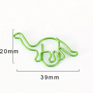TUTU 10 tk armsad loomad dinosaurused krokodill laiskud Järjehoidja kirjaklamber Kooli kontoritarbed Papelaria kingitus kirjatarbed H0452