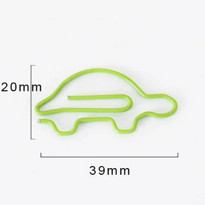 TUTU 10 tk armsad loomad dinosaurused krokodill laiskud Järjehoidja kirjaklamber Kooli kontoritarbed Papelaria kingitus kirjatarbed H0452