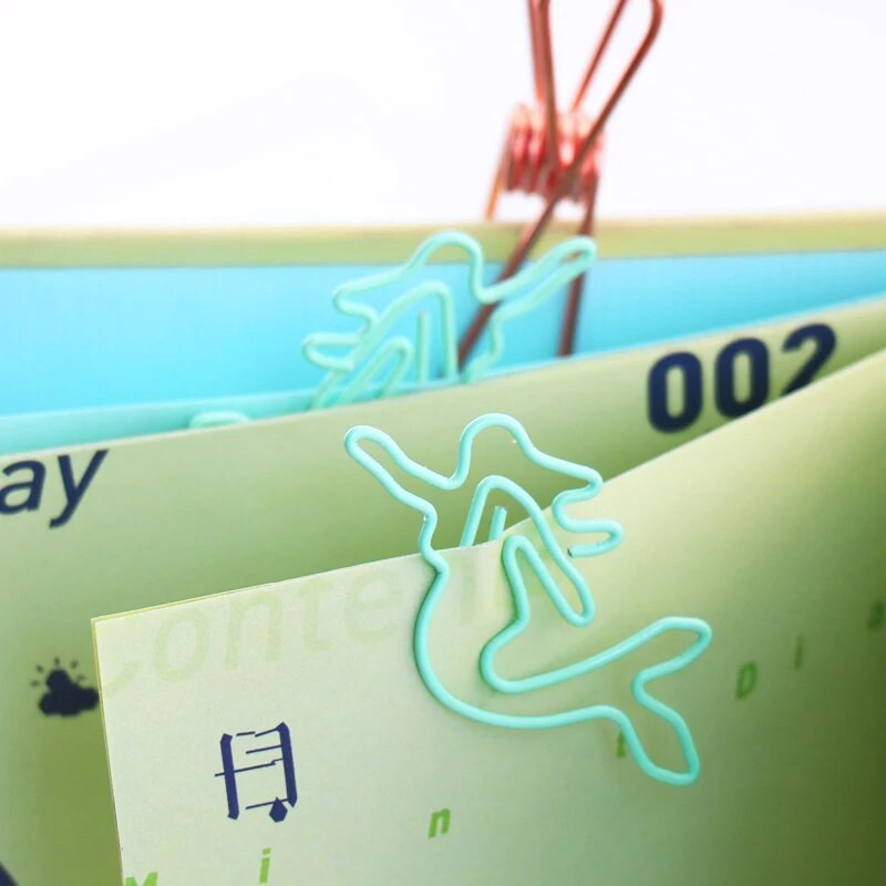 TUTU 20 tk heleroheline paberklamber Ülemteener kodus Merineitsi kujulised kirjaklambrid, mis sobivad suurepäraselt kirjaklambrite kogumiseks kontorikingiks H0181