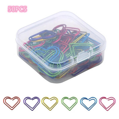 12/20/50 tk Erikujulised kirjaklambrid Kuldsed järjehoidjaklambrid, armsad kirjaklambrid Planeerijaklambrid kontoritarvete kaunistamiseks