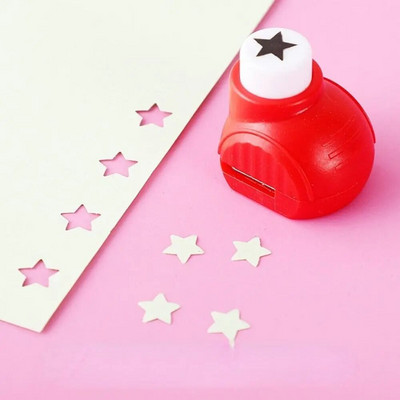 9/16/25mm Bērnu papīra reljefs Asāks aplis perforators Papīrs Reljefs perforators DIY Dekorācija Roku darbs Amatniecības papīra trimmeris