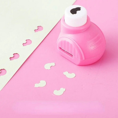 9/16/25mm Bērnu papīra reljefs Asāks aplis perforators Papīrs Reljefs perforators DIY Dekorācija Roku darbs Amatniecības papīra trimmeris