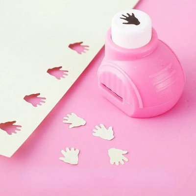 9/16/25mm Bērnu papīra reljefs Asāks aplis perforators Papīrs Reljefs perforators DIY Dekorācija Roku darbs Amatniecības papīra trimmeris