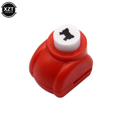 1 vnt Vaikiškas mažas spausdinimo popierius Rankų formavimo iškarpų knygelė Žymos Kortelės Amatai „Pasidaryk pats“ gėlių popierius Amatai Punch Hole Puncher 7 forma