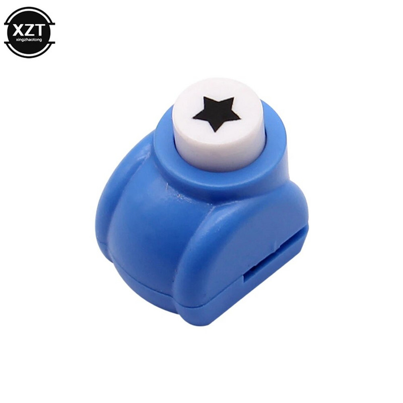 1 vnt Vaikiškas mažas spausdinimo popierius Rankų formavimo iškarpų knygelė Žymos Kortelės Amatai „Pasidaryk pats“ gėlių popierius Amatai Punch Hole Puncher 7 forma