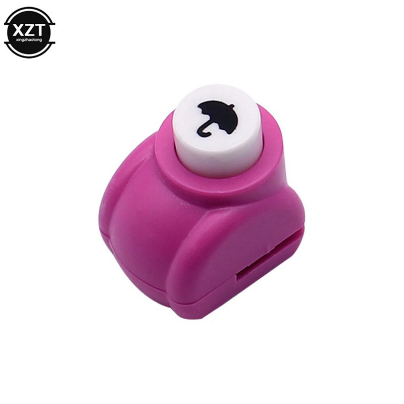 1 vnt Vaikiškas mažas spausdinimo popierius Rankų formavimo iškarpų knygelė Žymos Kortelės Amatai „Pasidaryk pats“ gėlių popierius Amatai Punch Hole Puncher 7 forma