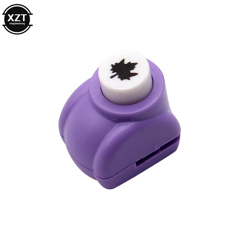 1 vnt Vaikiškas mažas spausdinimo popierius Rankų formavimo iškarpų knygelė Žymos Kortelės Amatai „Pasidaryk pats“ gėlių popierius Amatai Punch Hole Puncher 7 forma