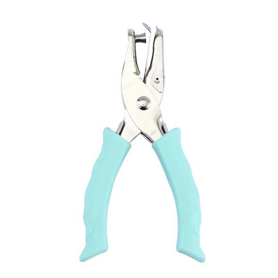 Viena cauruma perforators metāla 6 mm poru diametra perforators knaibles Rokas papīrs Scrapbooking perforatori