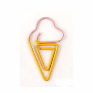 ALLTU 10tk Loominguline kaktus ananass porgand kirjaklamber Metallist järjehoidja dekoratiivne dokument memo ümbrikuklamber kingitus