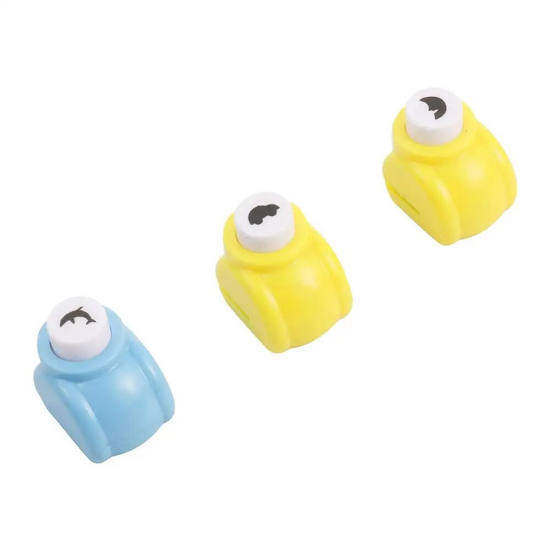 Mini Reljefs Puncher Scrapbooking Albums Roku darbs Amatniecība Dāvanu karte Apdares Perforatori Aksesuāri Bērni Bērni Studentu Dāvana