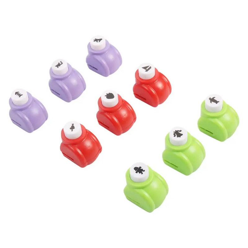 Mini Reljefs Puncher Scrapbooking Albums Roku darbs Amatniecība Dāvanu karte Apdares Perforatori Aksesuāri Bērni Bērni Studentu Dāvana