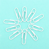 Baltas Krāsas 28/33/50mm Izmērs Piederumi Saspraudes Piezīmju bloknoti Saspraudes Studentu biroja piederumi Stacionārie piederumi