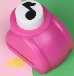 1tk/partii Mini isetegemise perforaator scrapbookingi perforaatori jaoks Käsitsi valmistatud lõigatud kaardi augustaja DIY kinkekaartide paberipunchi jaoks CL-1207