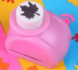 1tk/partii Mini isetegemise perforaator scrapbookingi perforaatori jaoks Käsitsi valmistatud lõigatud kaardi augustaja DIY kinkekaartide paberipunchi jaoks CL-1207