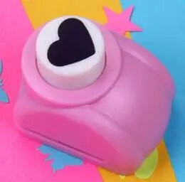 1tk/partii Mini isetegemise perforaator scrapbookingi perforaatori jaoks Käsitsi valmistatud lõigatud kaardi augustaja DIY kinkekaartide paberipunchi jaoks CL-1207