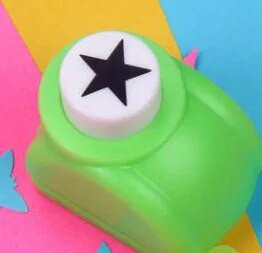 1tk/partii Mini isetegemise perforaator scrapbookingi perforaatori jaoks Käsitsi valmistatud lõigatud kaardi augustaja DIY kinkekaartide paberipunchi jaoks CL-1207