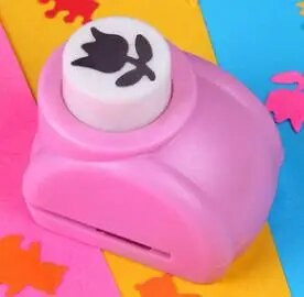 1tk/partii Mini isetegemise perforaator scrapbookingi perforaatori jaoks Käsitsi valmistatud lõigatud kaardi augustaja DIY kinkekaartide paberipunchi jaoks CL-1207