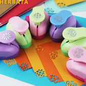 HERBATA 10 Σχέδια Leaf Corner Punch Diy Craft Punch Hole Puncher Λεύκωμα Λεύκωμα Paper Cutter Τρύπα Punch Cortador Papel Scrapbooking