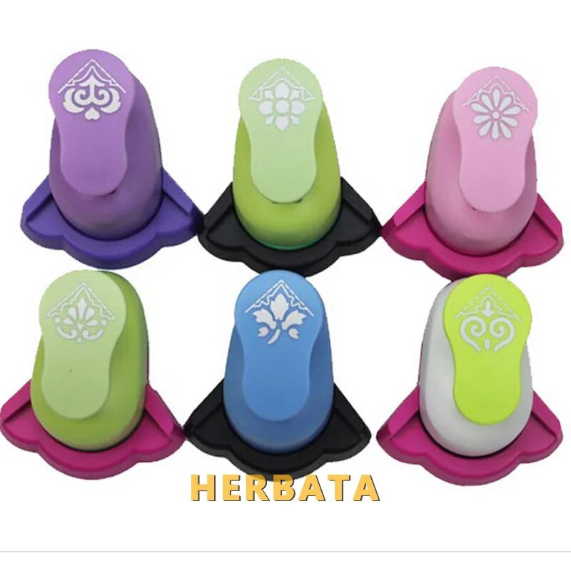 HERBATA 10 Σχέδια Leaf Corner Punch Diy Craft Punch Hole Puncher Λεύκωμα Λεύκωμα Paper Cutter Τρύπα Punch Cortador Papel Scrapbooking
