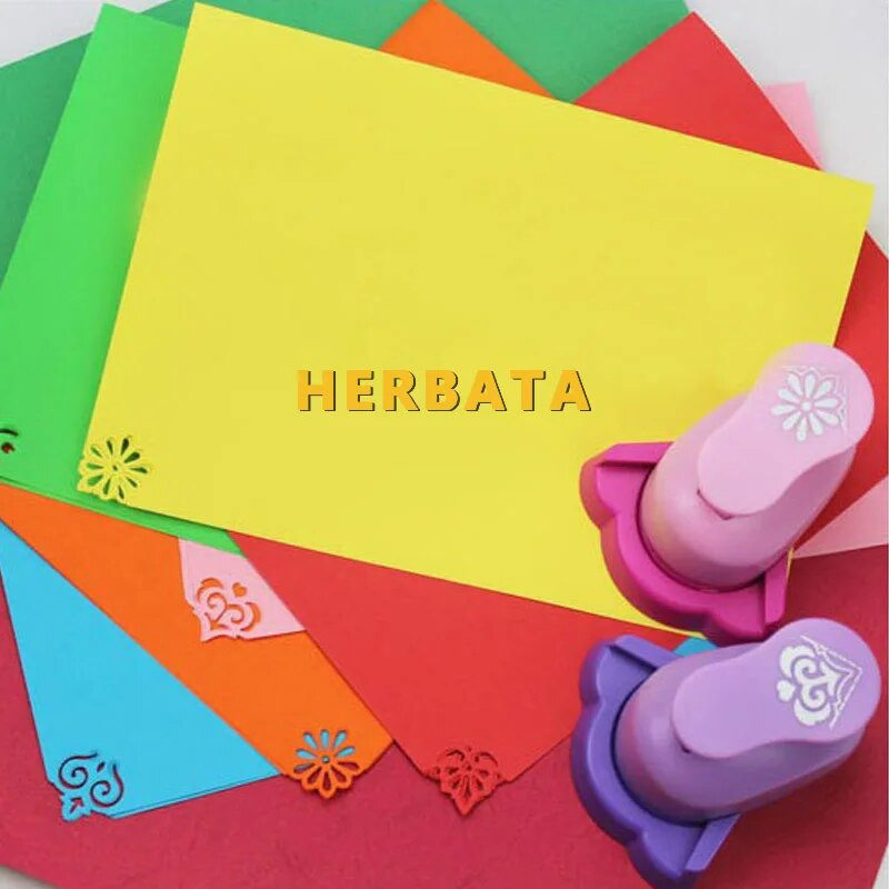 HERBATA 10 Σχέδια Leaf Corner Punch Diy Craft Punch Hole Puncher Λεύκωμα Λεύκωμα Paper Cutter Τρύπα Punch Cortador Papel Scrapbooking