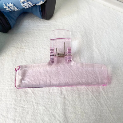 Caurspīdīgas akrila saistvielu saspraudes plānotājs, papīra skavu organizators Biroja failu skavas Turētājs Kancelejas piederumi Dekors Skolas piederumi