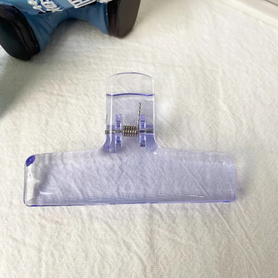 Caurspīdīgas akrila saistvielu saspraudes plānotājs, papīra skavu organizators Biroja failu skavas Turētājs Kancelejas piederumi Dekors Skolas piederumi