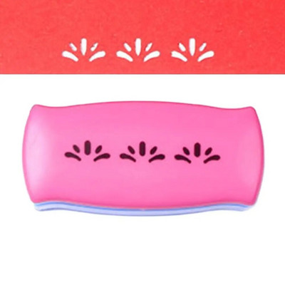 S Flower Embossing Punch Fancy Border Punch DIY Scrapbooking Ručno izrađeni uređaj za rubove Ukrasni rubni rezač papira Umjetnički obrti